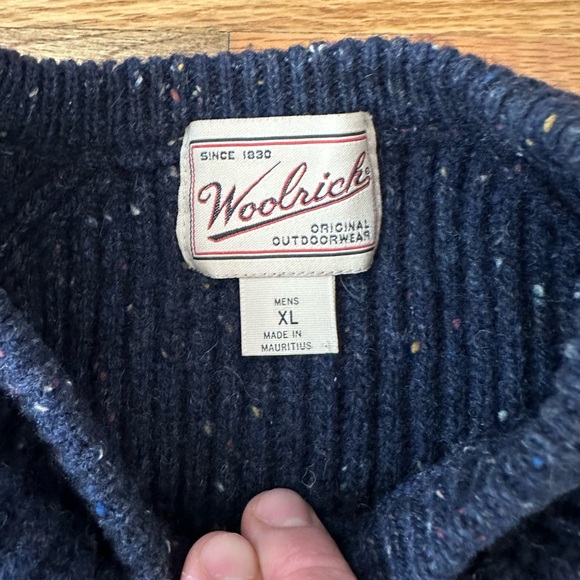 Vintage Woolrich speckled sweater - Picture 2 of 4